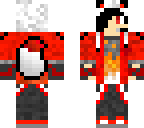 red flame gamer wolf boy