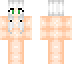 white-silver hair base