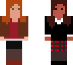 amy pond and clara oswald