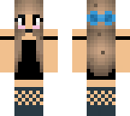 black and blue ballerina