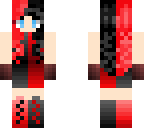 black and red