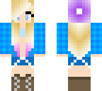 blonde beanie girl