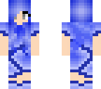 blue girl