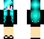 blue hair