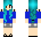 blue long hair