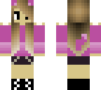 brown haired cat girl