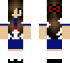 brown haired high school girl