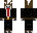 cow in a suit