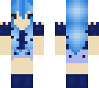 dark blue chibi