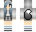 edited wolf girl skin