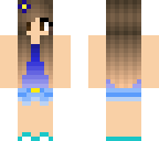 faded blue girl