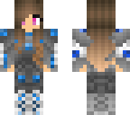 guard girl blue