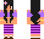 my sister in minecraft