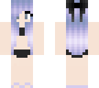 pastel goth swimsuit edit