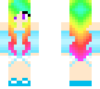 rainbow girl