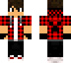 red flannel boy