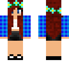 redhead flower crown
