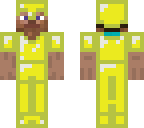 steve with golden armor remastered