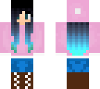 winter sweater and beanie girl
