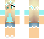 blonde summer girl