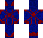 blue iron spider-man