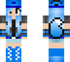 blue wolf girl