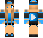 blue youtuber