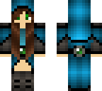 cloaked girl