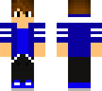 cool blue boy
