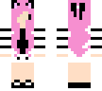 cute chibi pink hair