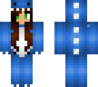 dino girl    kenzie's skin