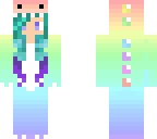 dino girl whit hair dye