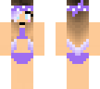 edited bikini girl