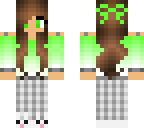 green pajamas