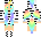 kawaii zebracorn girl