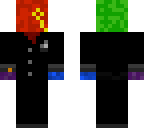 minecraft colorful suit