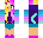 pink and yellow