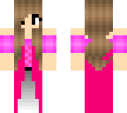 pink gown