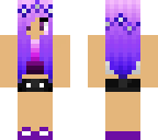 purple girl