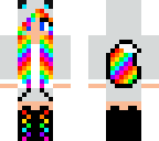 rainbow girl