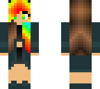 rainbow girl
