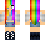 rainbow girl