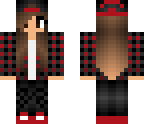 red and black outfit for girls