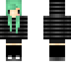 striped hoodie chibi edited