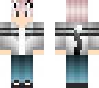 white and black