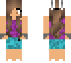 beach girl and bunny girl