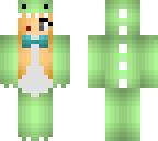 blonde gator or dino girl