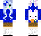 blue bunny girl