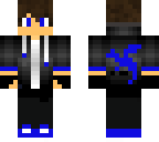 blue casual boy