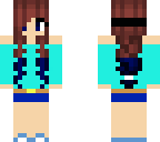 blue girl